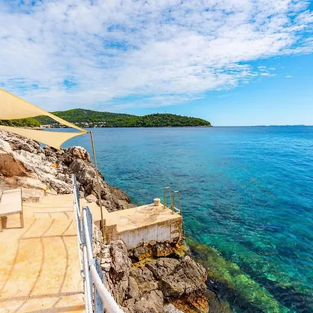 Luxury Seafront Blue Planet Korcula With Pool