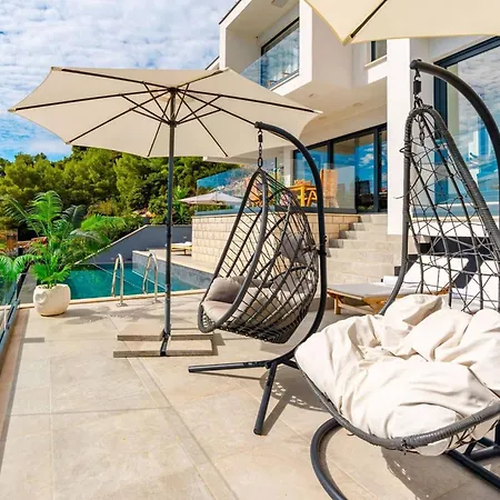 Luxury Seafront Blue Planet Korcula With Pool Villa *