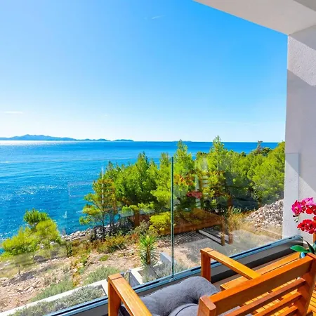 Villa Luxury Seafront Blue Planet Korcula With Pool