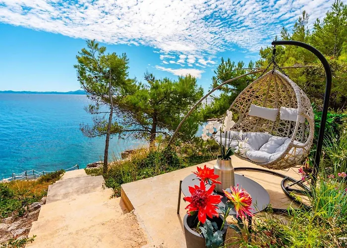 Luxury Seafront Blue Planet Korcula With Pool فيلة Blato (Korcula)