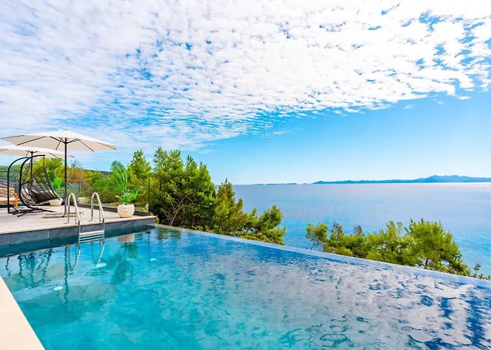 Luxury Seafront Blue Planet Korcula With Pool * Blato (Korcula)