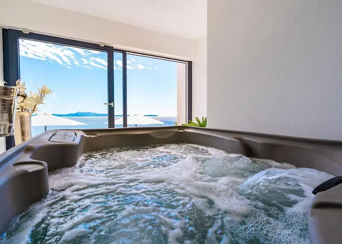 Villa Luxury Seafront Blue Planet Korcula With Pool *