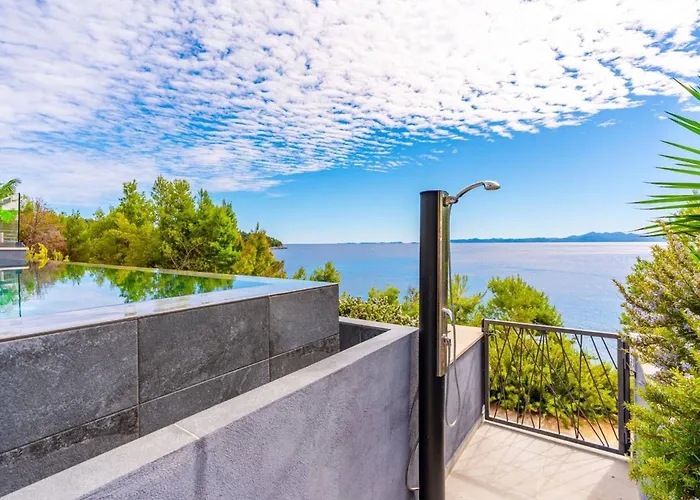 Luxury Seafront Blue Planet Korcula With Pool Blato (Korcula)